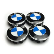 Akiyou Car Wheel Center Hub Caps for BMW Set of 4 68mm BMW Rim Center Hub Caps for BMW 3 5 6 7 Series X6 X 5 X3 Z3 Z4 